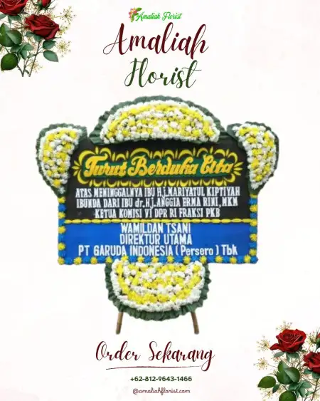 Papan Bunga Duka purwasari